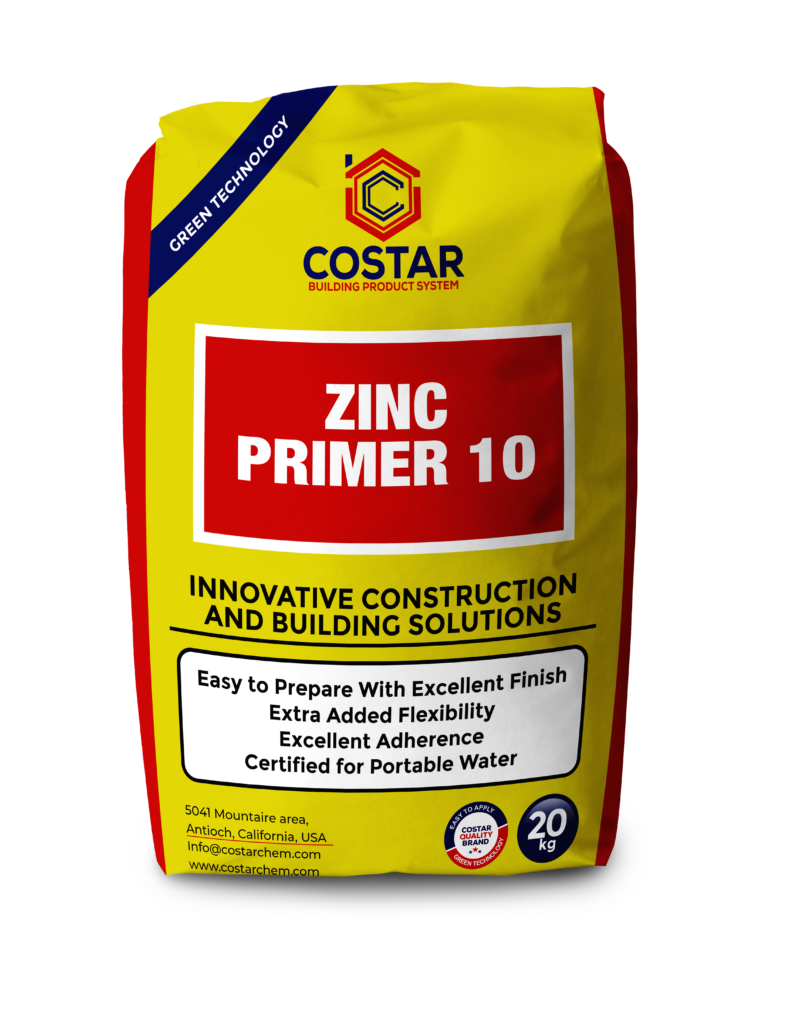 Costar Zinc Primer 10 Home of Construction Chemicals and Waterproofing