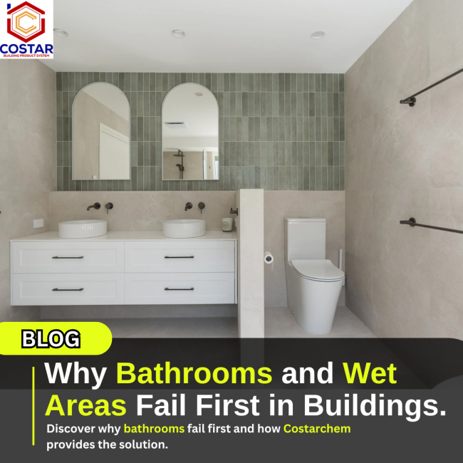 why wet areas fail